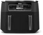 NINJA&reg; AF200EU Foodi 4-in-1 Dual Zone Hei&szlig;luftfritteuse 7,6l Volumen AF200EU