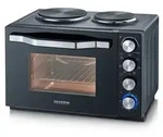 SEVERIN Backofen und Grill TO 2074 30L Volumen Kochplatten