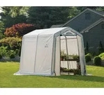 Shelter Logic Foliengew&auml;chshaus, 4,32 m2,wei&szlig;,240 x 180 x 200 cm (L x B x H)