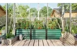 Vitavia Hochbeet "Linus IN & OUT 401 S",seegras/ schwarz,
