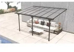 Westmann Aluminium Terassen&uuml;berdachung mit Doppelstegplatten "Bruce",schwarz,435 x