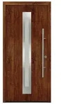 H&ouml;rmann Ecostar Haust&uuml;r "ISOPRO Secur IPS 770S",dark oak,110 x 210 cm (B x H)