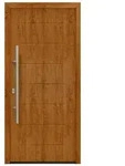 H&ouml;rmann Ecostar Haust&uuml;r "ISOPRO IP 015",golden oak,110 x 210 cm (B x H)