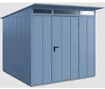 H&ouml;rmann Ecostar Metall-Ger&auml;tehaus Elegant mit Pultdach Typ 2, 248 x 283