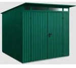H&ouml;rmann Ecostar Metall-Ger&auml;tehaus Trend mit Pultdach Typ 2, 248 x 283