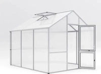 KGT 24300000, KGT Gew&auml;chshaus "Dahlie III", pressblank, 9,6 m&sup2;, 16 mm HKP