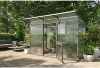 KGT 25200003, KGT Gew&auml;chshaus "Santini II", anthrazit-grau, 6,1 m&sup2;, 16 mm HKP