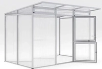KGT 25200000, KGT Gew&auml;chshaus "Santini II", pressblank, 6,1 m&sup2;, 16 mm HKP