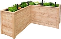Westmann WMHL117700, Westmann Holz Hochbeet, Kr&auml;uterbeet "Klassik L", natur, 170,5 x