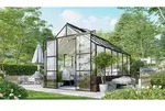 Vitavia Gew&auml;chshaus "Cassandra 9900",schwarz,9,9 m2