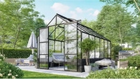 Vitavia Gew&auml;chshaus "Cassandra 9900",schwarz,9,9 m2