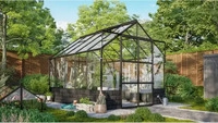 Vitavia Gew&auml;chshaus "Cassandra 8300",schwarz,8,3 m2
