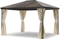 Leco 4713910103, Leco Leco Profi-Pavillon Metall-Garten&uuml;berdachung 300 x 365 cm,