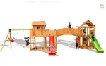 Fungoo Spielturm "Maxi Set Smile Farm My Space XL Fortress Toybox Rainbow
