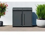 Westmann M&uuml;lltonnenbox "Moderna 2",anthrazit,