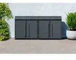 Westmann M&uuml;lltonnenbox "Moderna 4",anthrazit,