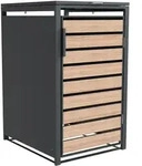 Westmann M&uuml;lltonnenbox "Lacina" f&uuml;r 1x 240 L,holzoptik,