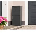 Westmann Paketbox "Pepe",anthrazit,50 x 39 x 114 cm