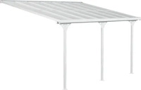 Westmann SI06106W, Westmann Terrassen&uuml;berdachung "Bruce 435", wei&szlig;, 300 x 435 x 270