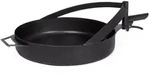 CookKing Pfanne f&uuml;r Feuerschale Bandito & Montana x,schwarz,&Oslash; 50