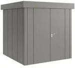 H&ouml;rmann Metall-Ger&auml;tehaus "Juno" mit Flachdach, JFD5 - Design, 214 x 214 cm (B x