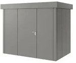 H&ouml;rmann Metall-Ger&auml;tehaus "Juno" mit Flachdach, JFD8 - Design, 262 x 166 cm...