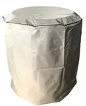 Elementi Wetterschutzhaube f&uuml;r Gasfeuerstelle "Porvoo",braun,73 x 73 x 67 cm...
