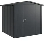 H&ouml;rmann Metall-Ger&auml;tehaus "Juno" mit Satteldach, JSD5 - Design, 214 x 214 cm (B x