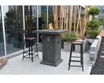 Elementi Gasfeuertisch "Montreal" in Beton-Optik,,
