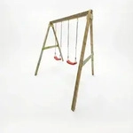 MaxPlay Doppelschaukel aus Holz,,