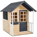 Zwerkules Holzspielhaus "Holli",natur / grau,