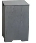 Elementi Abdeckung f&uuml;r Gasflasche in Sandstein-Optik,grau,40 x 40 x 63 cm (L x B x
