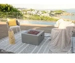 Elementi Gasfeuerstelle "Ridgefield" in Beton-Optik,grau,68 x 68 x 36 cm (L x B...