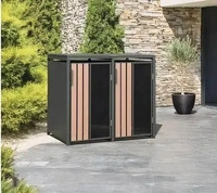 Westmann WMJGBC253-2, Westmann M&uuml;lltonnenbox "Status 2" f&uuml;r 2 x 240L,...