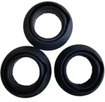 Niwaki Gummif&uuml;&szlig;e 3er-Set f&uuml;r Leiter,schwarz,