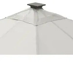 Leco Ersatz-Dachtextil f&uuml;r "Solarpavillon LINA 3 x 3 m",lichtgrau,