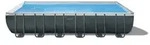 Intex 126356NP, Intex Frame Swimming Pool Set "Ultra Quadra XTR", anthrazit,...