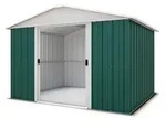 Yardmaster Metall-Ger&auml;tehaus "Bayern" Modell 108,gr&uuml;n,6,44 m2