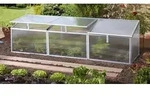 Vitavia Fr&uuml;hbeet "Gaia 3X",aluminium blank,0,9 m2