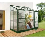 Vitavia Anlehn-Gew&auml;chshaus "Ida 3300",smaragd gr&uuml;n,3,3 m2
