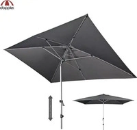 Doppler 461441840, Doppler Sonnenschirm / Kurbelschirm "Expert 300 x 200 Auto Tilt",