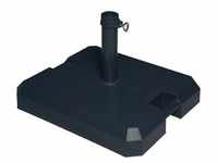 Doppler Profi-Beton-Rollsockel mit Bodenschoner,schwarz,
