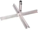 Doppler Plattenst&auml;nder Edelstahl 25-48 mm,,