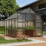 Vitavia Gew&auml;chshaus "Mars 6700",schwarz,6,7 m2