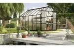 Vitavia Gew&auml;chshaus "Uranus 9900",schwarz,9,9 m2