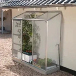 Vitavia Anlehn-Gew&auml;chshaus "Ida 1300",aluminium eloxiert,1,3 m2