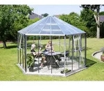 Vitavia Gew&auml;chshaus-Pavillon "Hera 9000" inkl. Stahlfundament,aluminium...