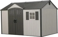 Lifetime LG60223, Lifetime Kunststoff Ger&auml;tehaus "Texas" mit Doppel-Fl&uuml;gelt&uuml;r, 381
