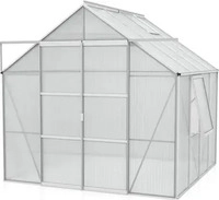 Vitavia Gew&auml;chshaus "Jupiter 6700",aluminium eloxiert,6,7 m2