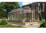 Vitavia Gew&auml;chshaus "Mars 9900",schwarz,9,9 m2